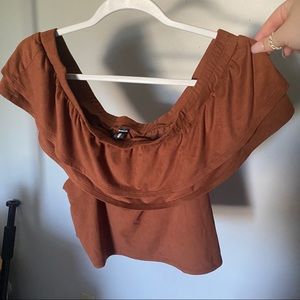Off the shoulder top